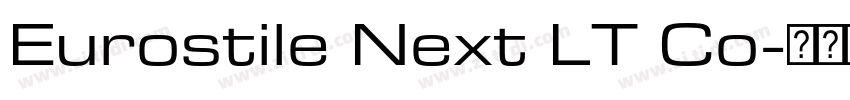 Eurostile Next LT Co字体转换